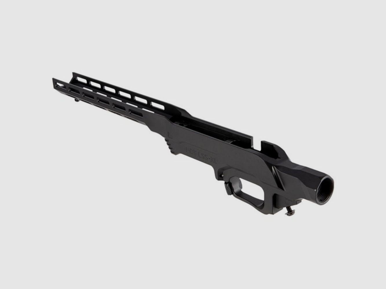 MDT LSS-XL Gen 2 Carbine Stock Chassis System Ruger American AR RH Black