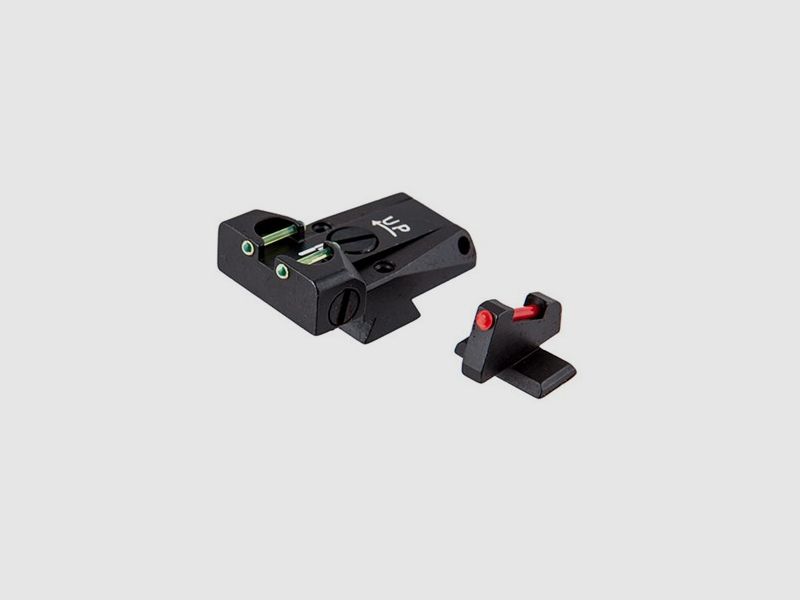 L.P.A. SIGHTY BROWNING HI-POWER WZROK FIBER OPTIC REGULOWANY ZESTAW, zdjęcie 1 z 5