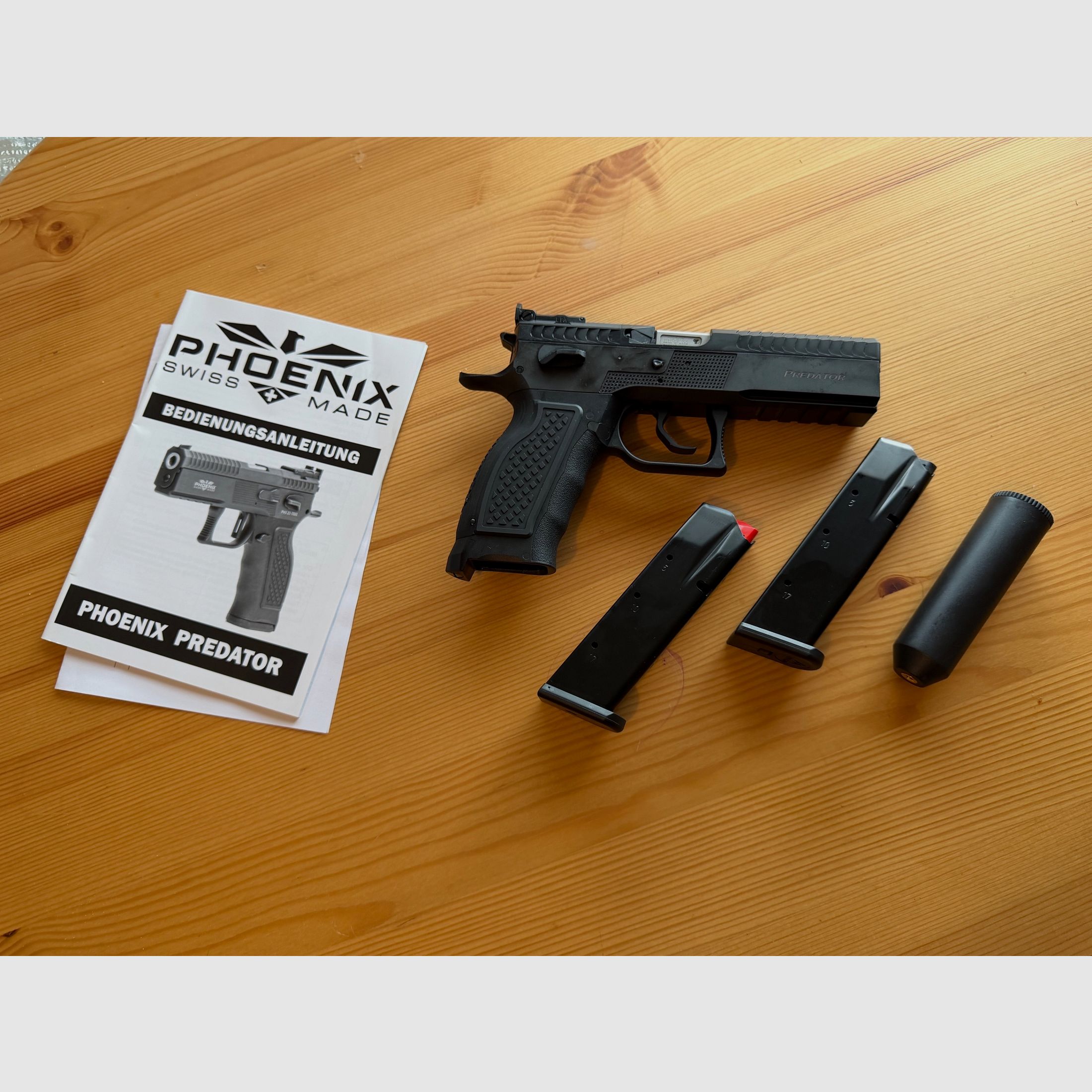 PHX Phoenix Predator SA/DA – like new firearm – 9 mm Luger