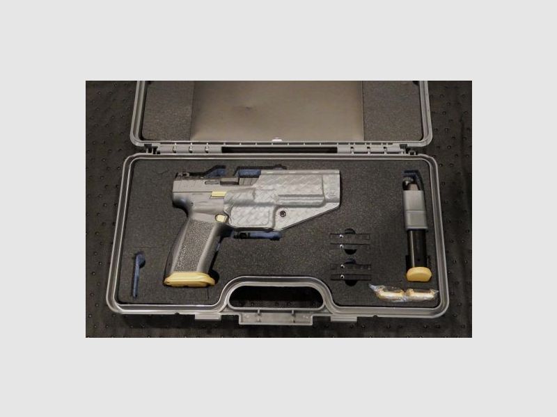 Canik SFx Rival Combat Grey 9mm Luger pistol, image 7 of 11
