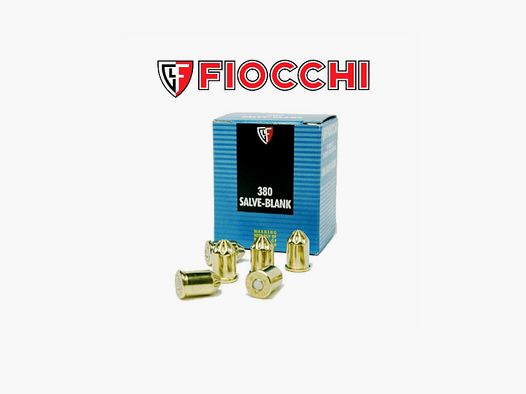 Fiocchi – Cartouches à Blanc Cal. 380
