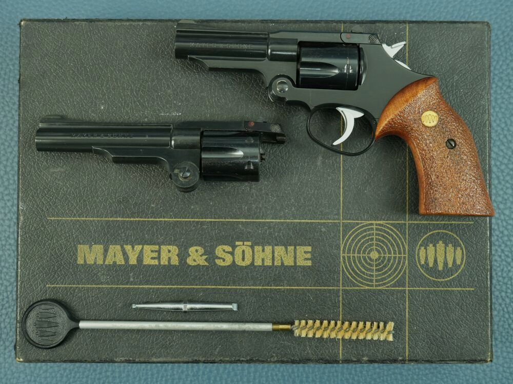 Mayer & Söhne Kipplauf Revolver Modell 32 7,65mmBrowning / .22lr