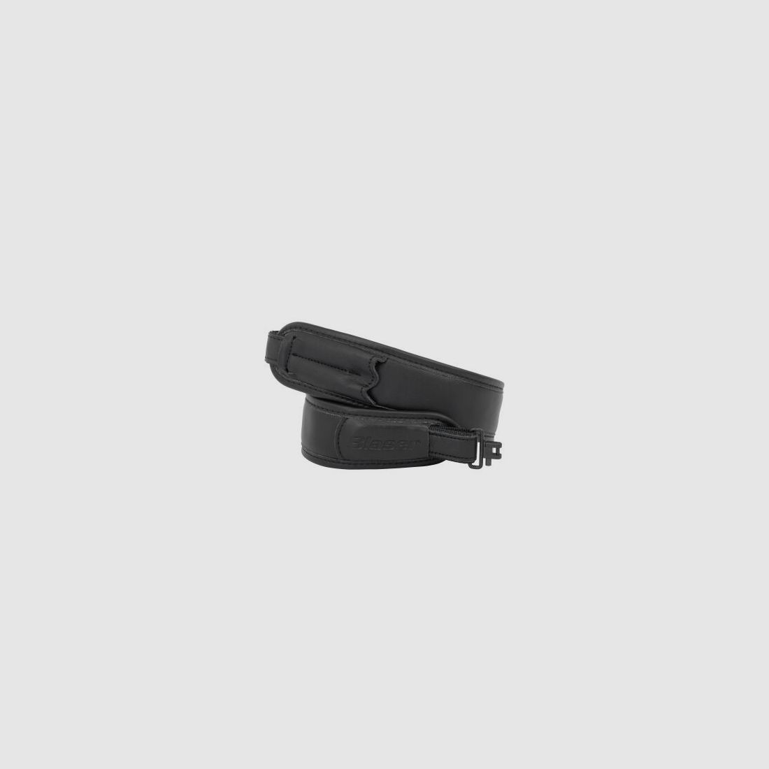 Blaser Gewehrriemen Leder - schwarz