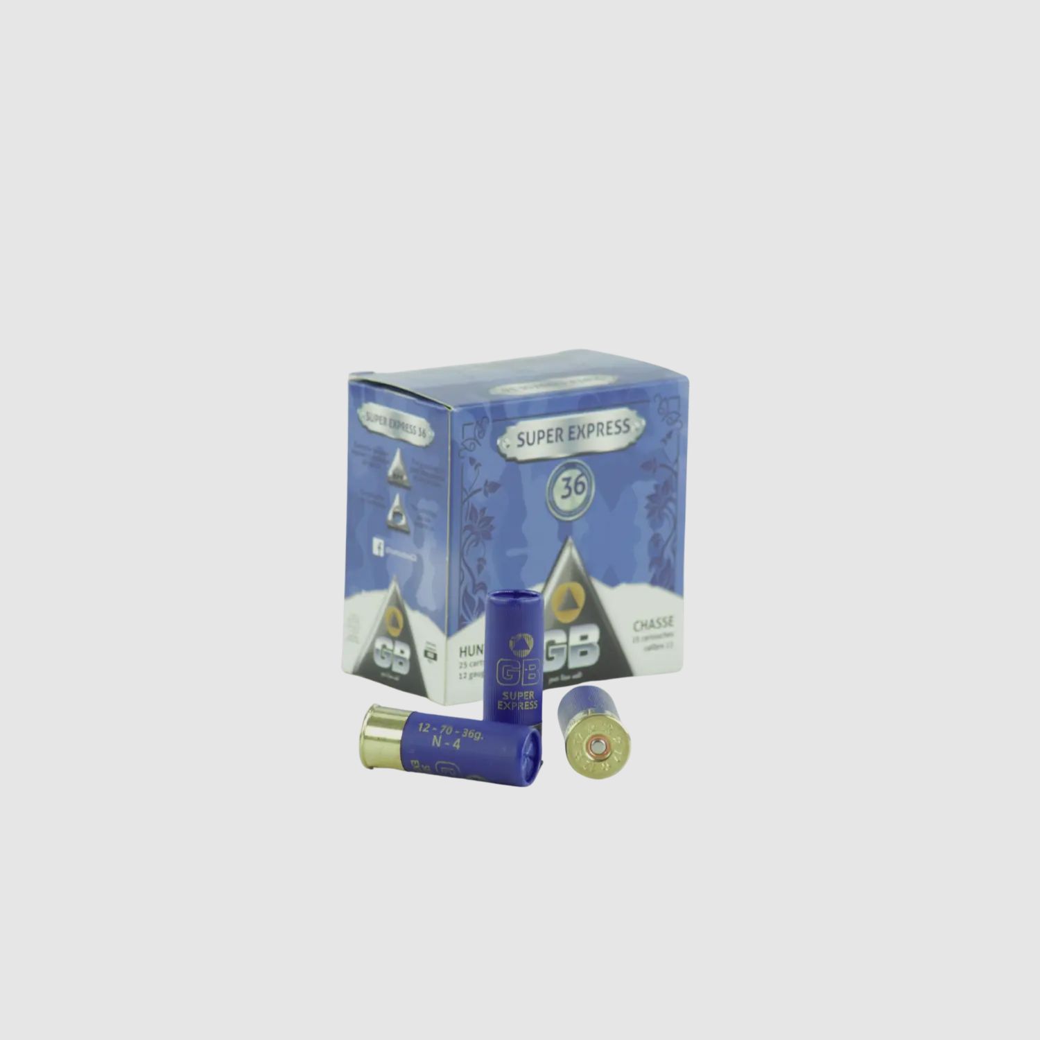 GB Super Express 12/70 36g 3,25mm 25 Schuss