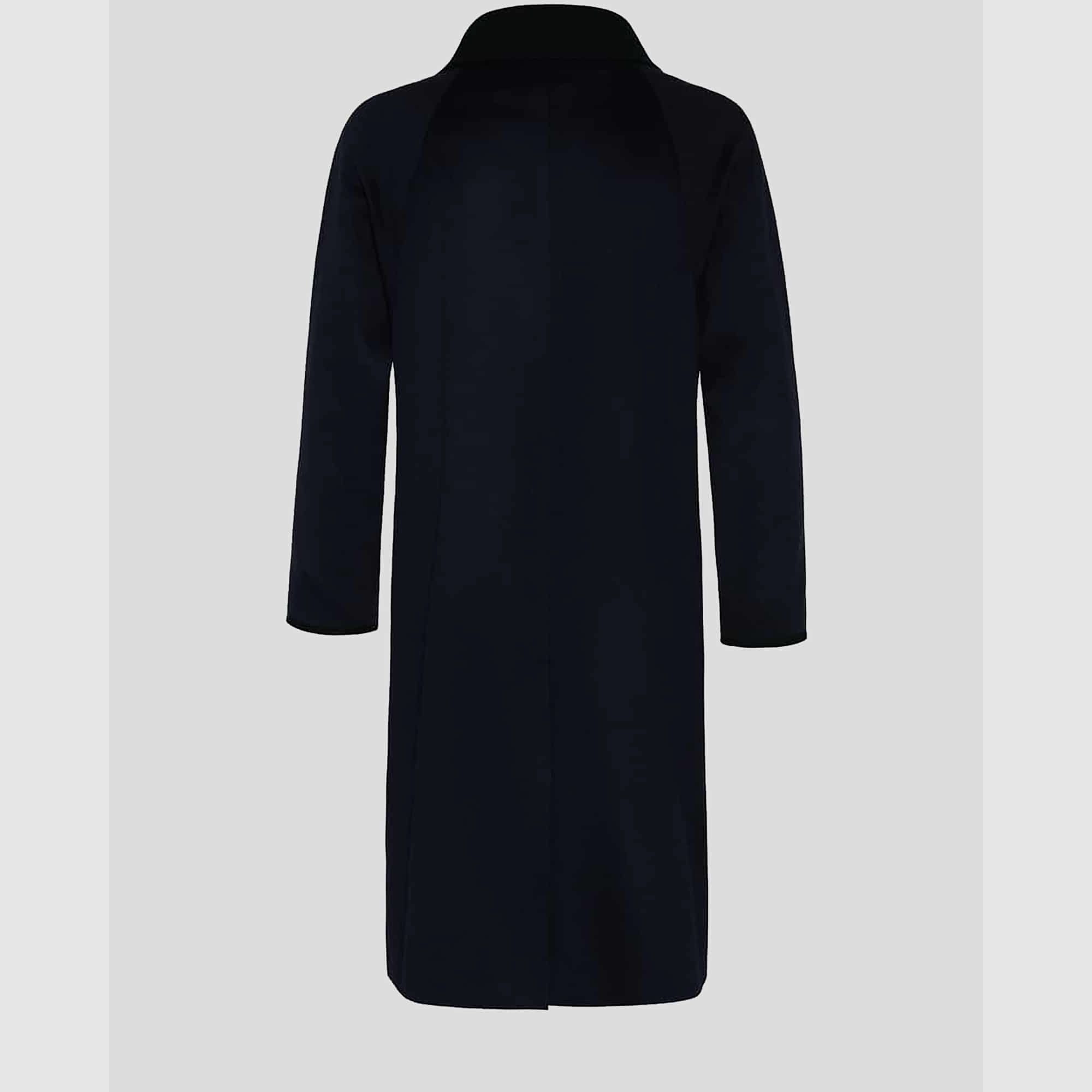Manteau en Cachemire Habsburg Albert en Bleu Foncé Disponible à partir d'Octobre 2026, image 2 sur 4