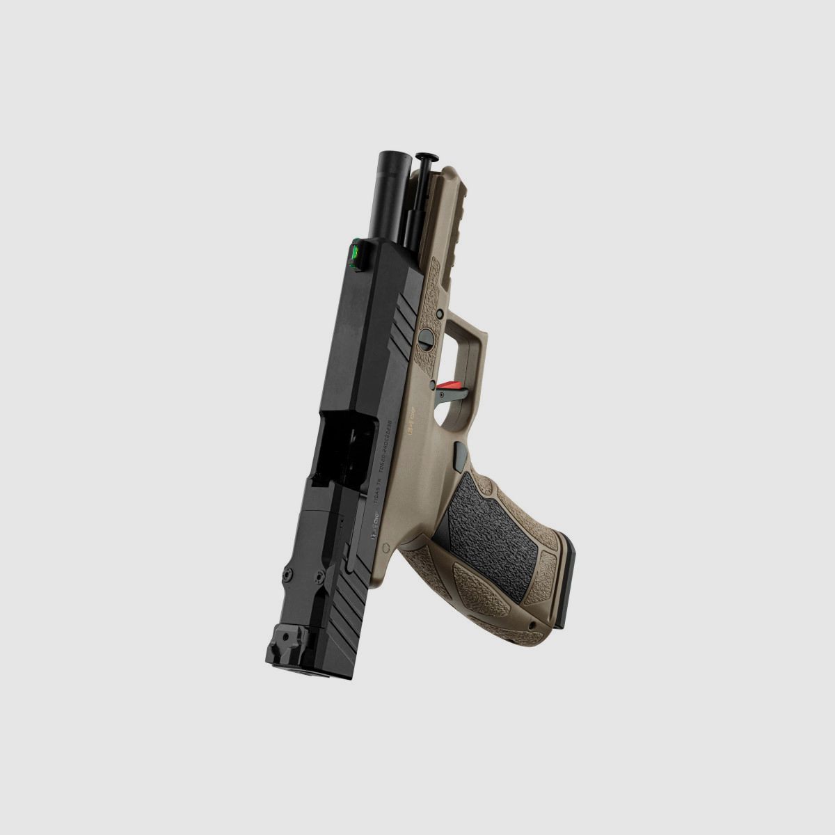 Pistolet TISAS PX-9 DUTY GEN 3 9x19 mm bicolore - PX-9 Duty Noir-FDE TISAS, image 6 sur 8