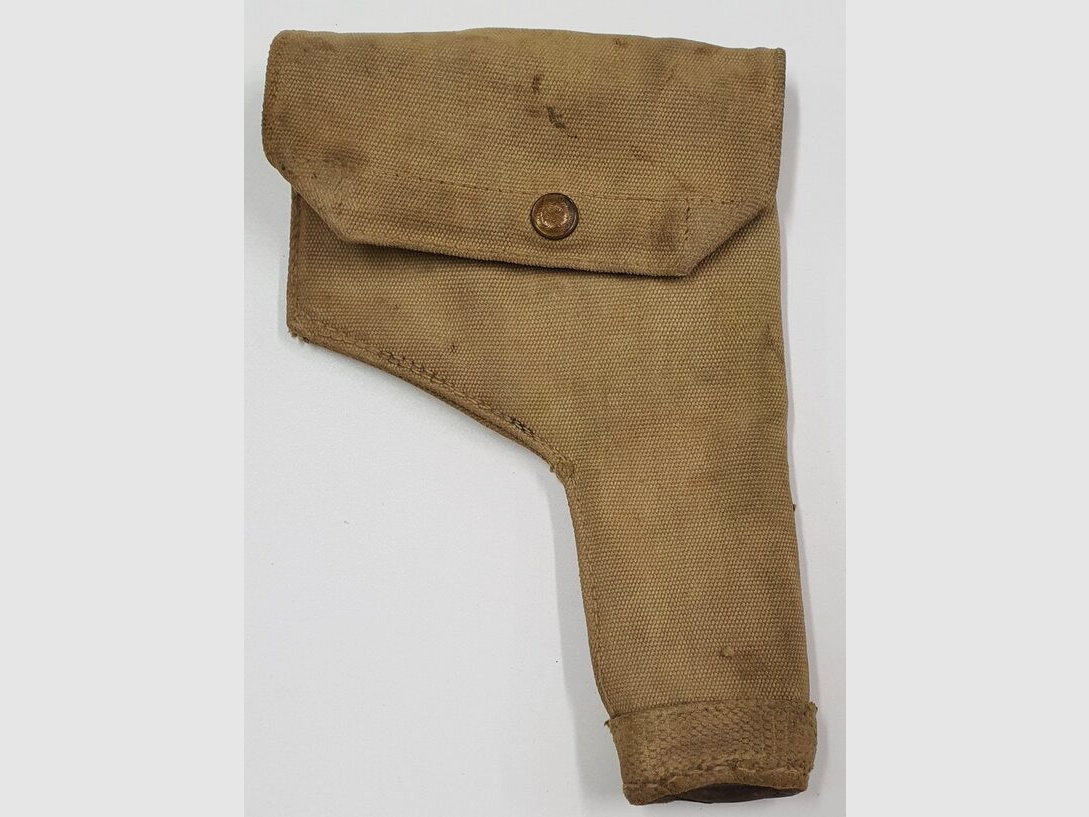 orginal 2 Weltkrieg British Canvas Enfield/Webley Holster, selten!!!