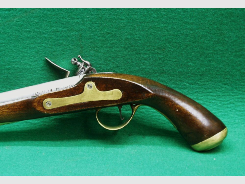 Steinschloß Pistole Spanische Fertigung