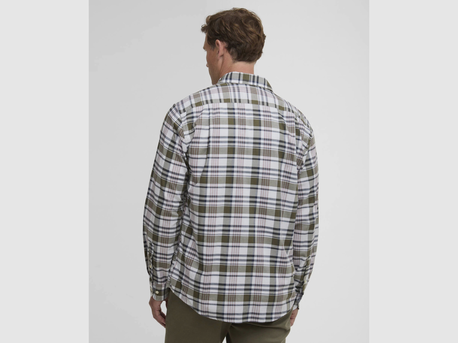 BARBOUR Koszula Hunwick Regular Olive