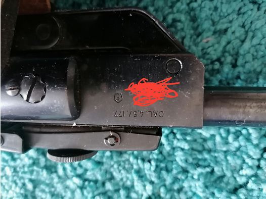 Fucile ad aria compressa Diana Mod. 27 s