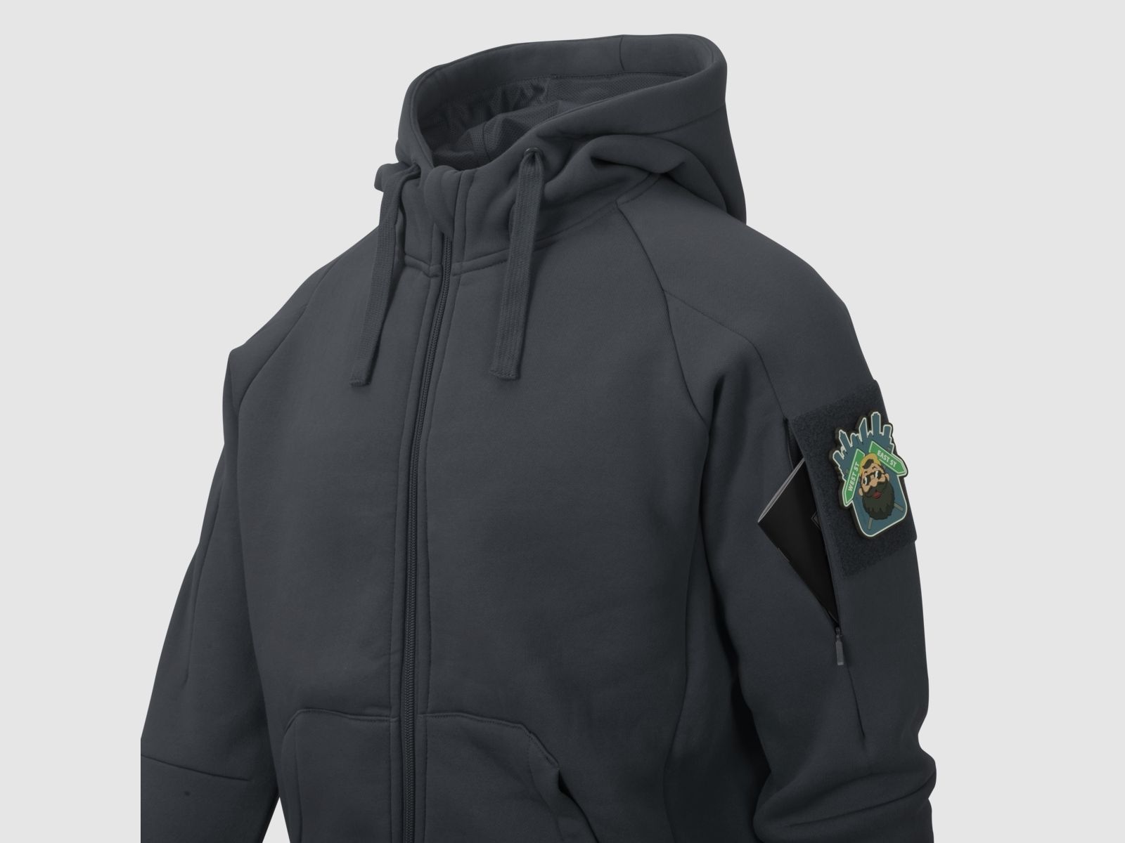 Helikon Urban Tactical Hoodie Lite hoodie, zwart, maat L, afbeelding 8 van 9