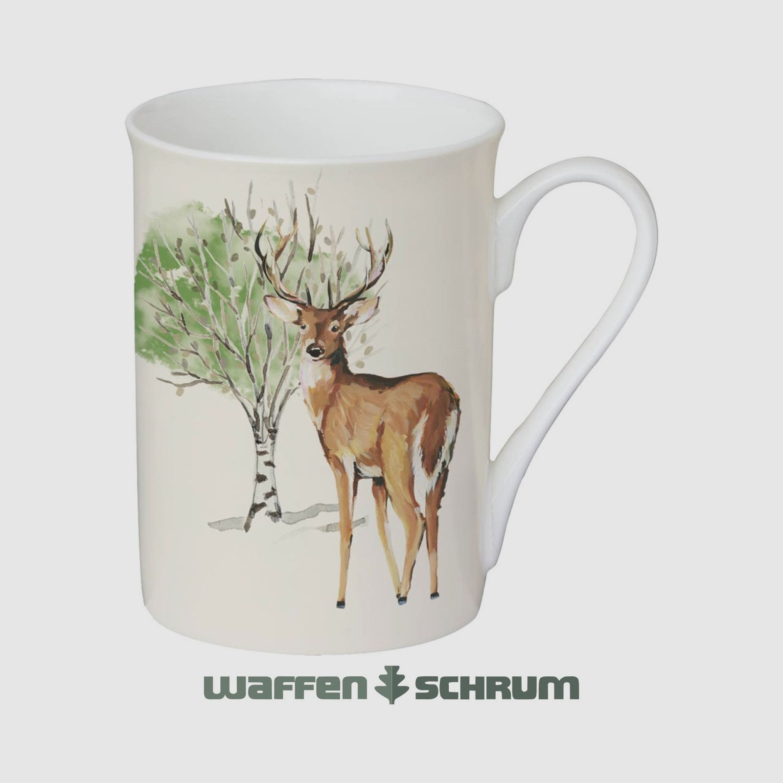 Fritzmann Kaffebecher Porzellan Deer Grove