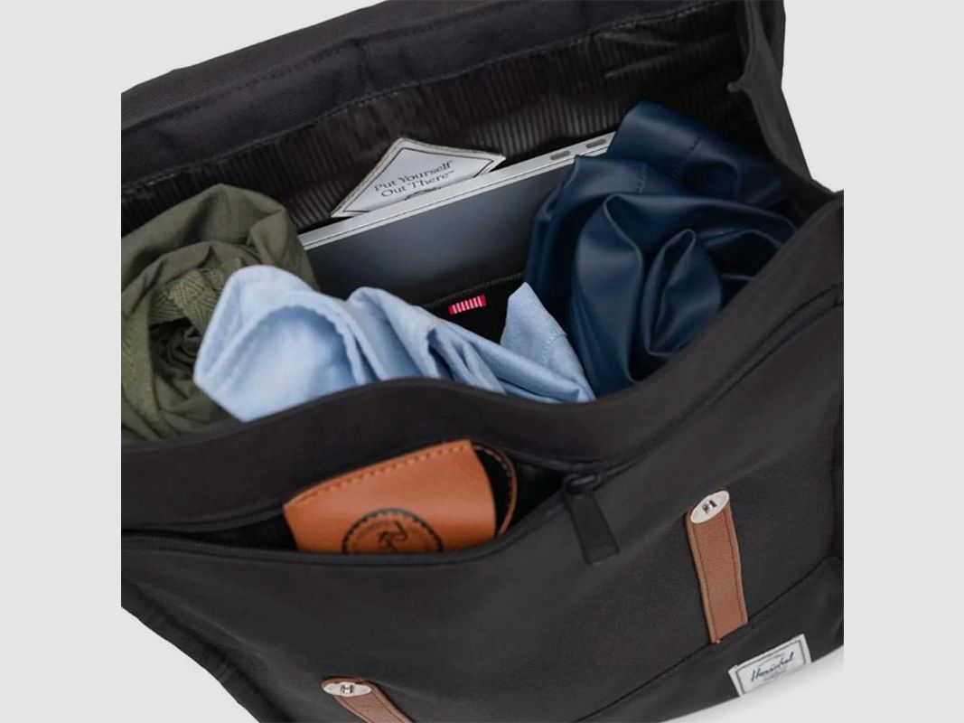 Rucksack – Herschel – Survey Backpack | 20L | Schwarz, Bild 3 von 7