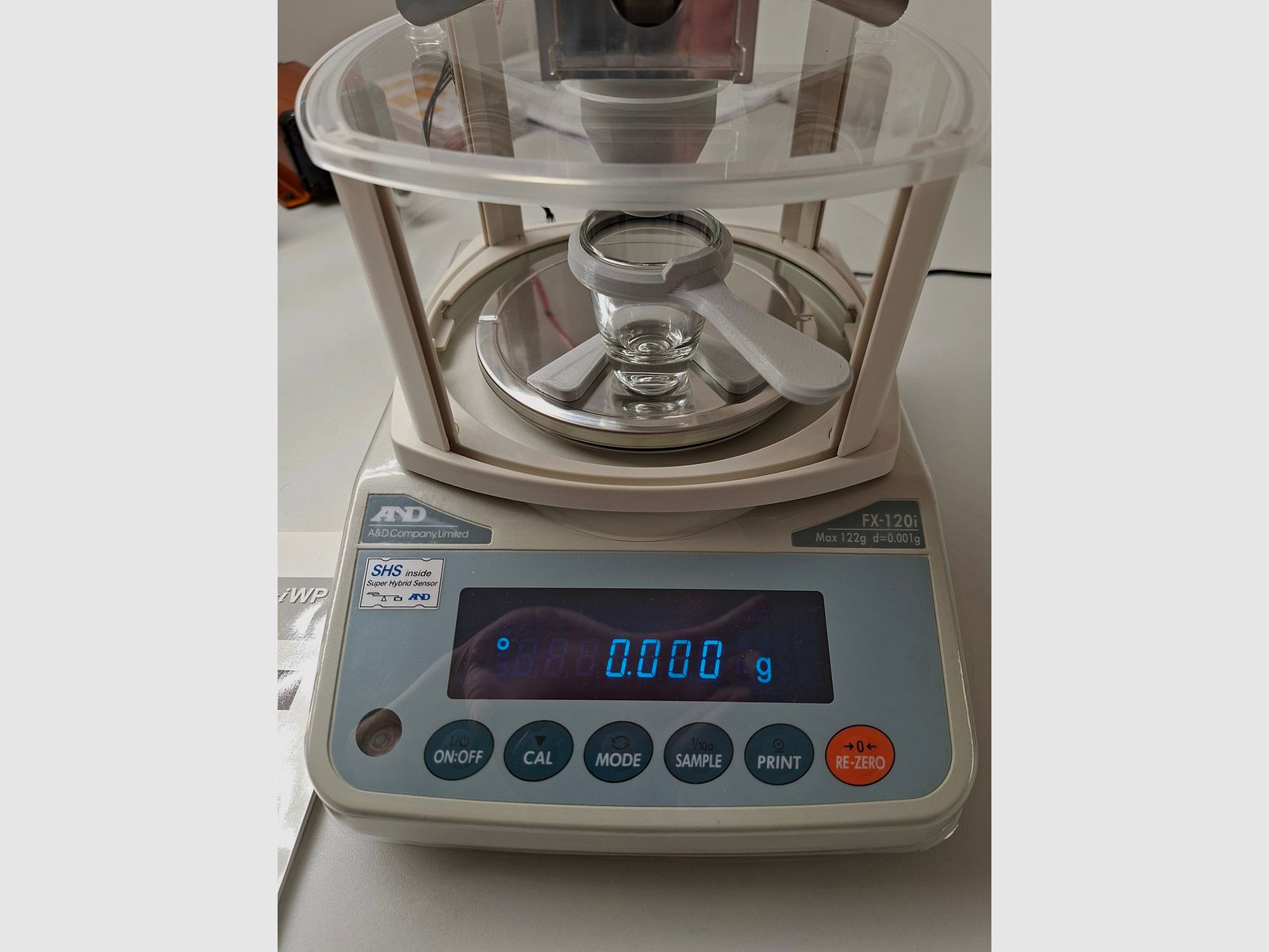 Pulverfüllgerät Trickler V4 mit Digital Präzisionswaage A&D FX-120 Garantie