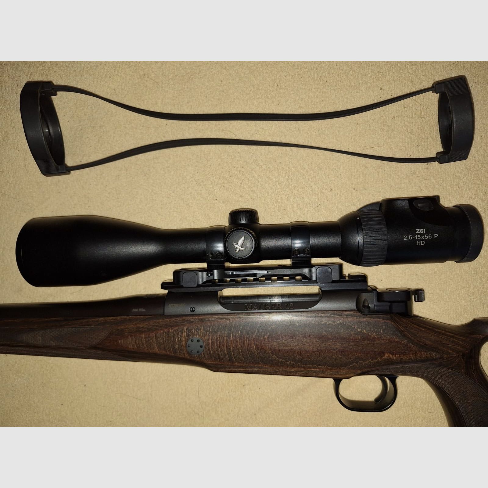 Mauser 12 Max, Big Max con ottica Swarovski Z6i 2nd Gen 2,5–15x56