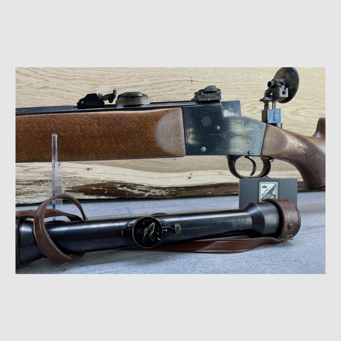Fusil à bloc vertical - Fritz Langenhan Mod. 1936 + lunette Zielvier et .22lr