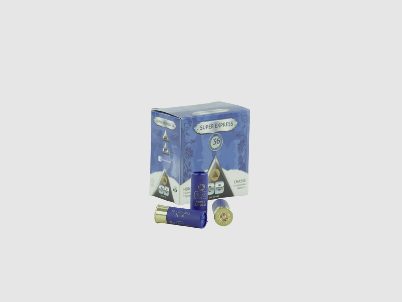 GB Super Express 12/70 36g 3,25mm 25 Schuss