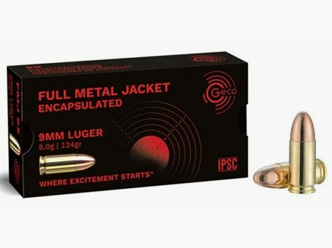 Geco Geco 9 mm 124 grs. FMJ