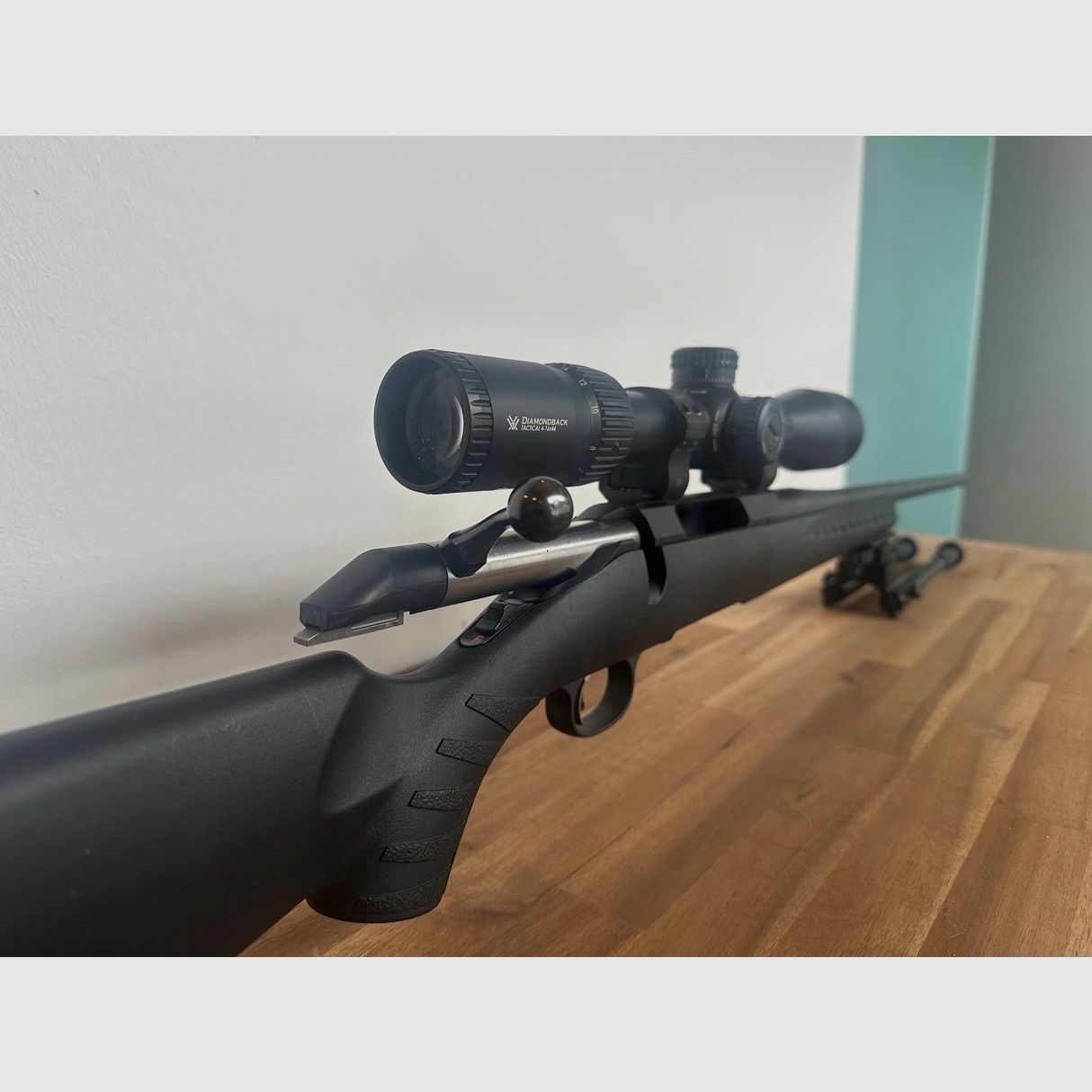 Ruger American 308 incl. Vortex Tactical Diamond Back 4-16x44 e bipiede, immagine 5 di 5
