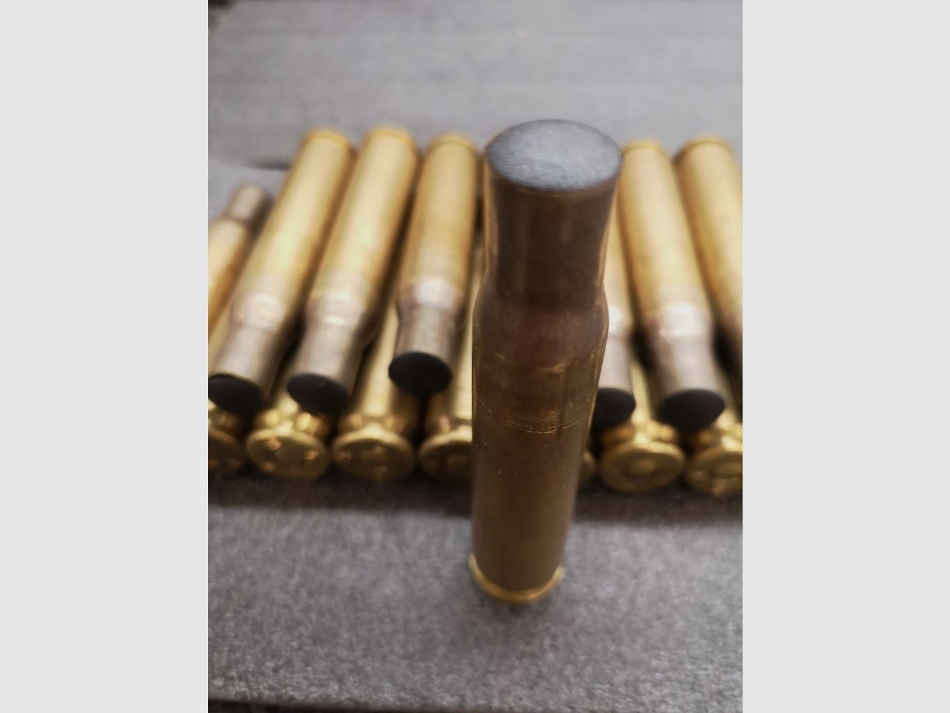 .50 BMG Munition Hülsen  Zünder 234gr IMR