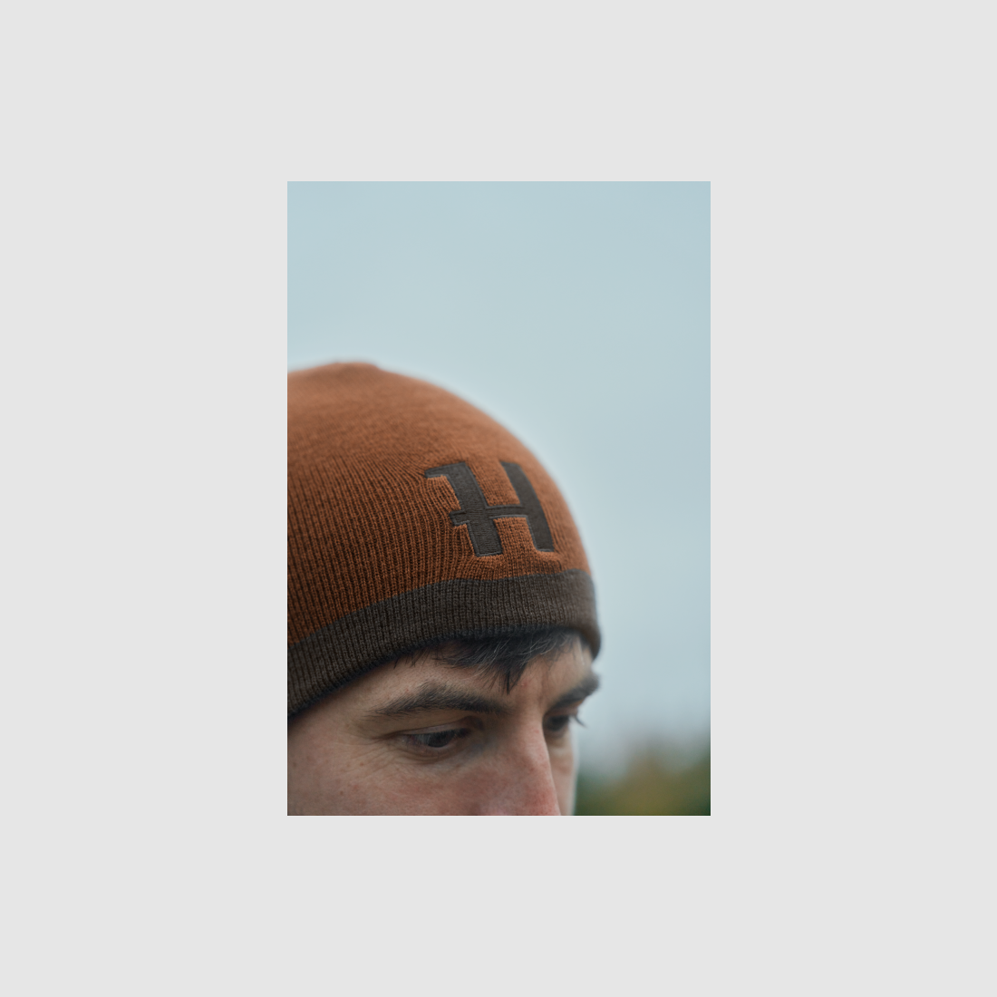 Dwustronna czapka Harkila reversible beanie - Shadow brown/Rustique clay (105081042), zdjęcie 5 z 6