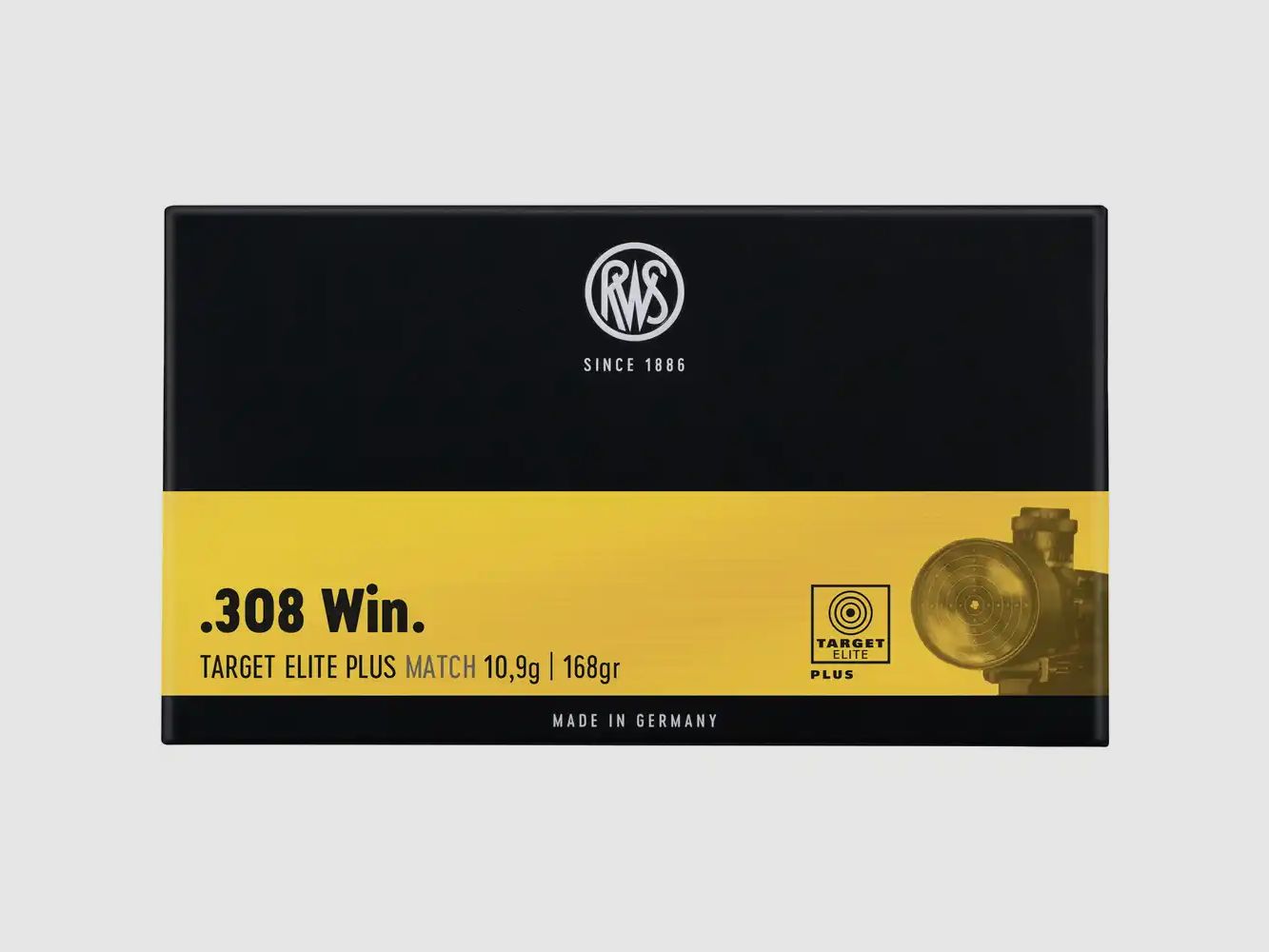 RWS .308 Win. Target Elite Plus 10.9g 168gr
