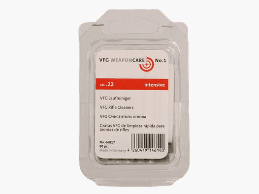 VFG Running Cleaner Intensive with 80 pieces