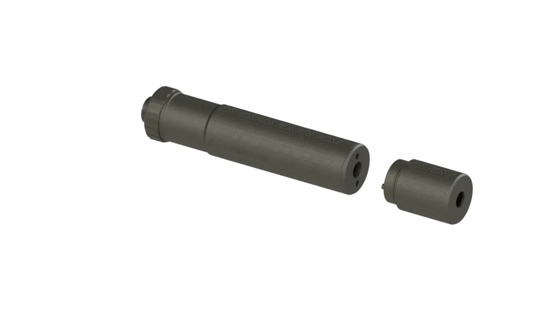 B&T PRINT-X Impuls-XM Pistolenschalldämpfer Aluminium M13.5×1 Links, Bild 1 von 4