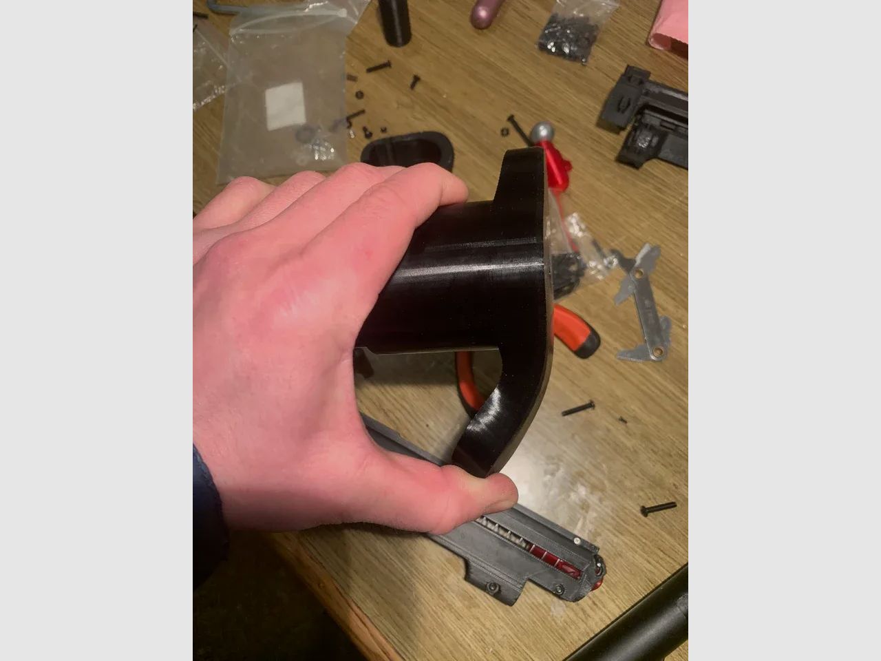 Z-RAM FLEXIBLE BUTTSTOCK BLACK 50MM DIAMETER FOR 0.2L BOTTLE