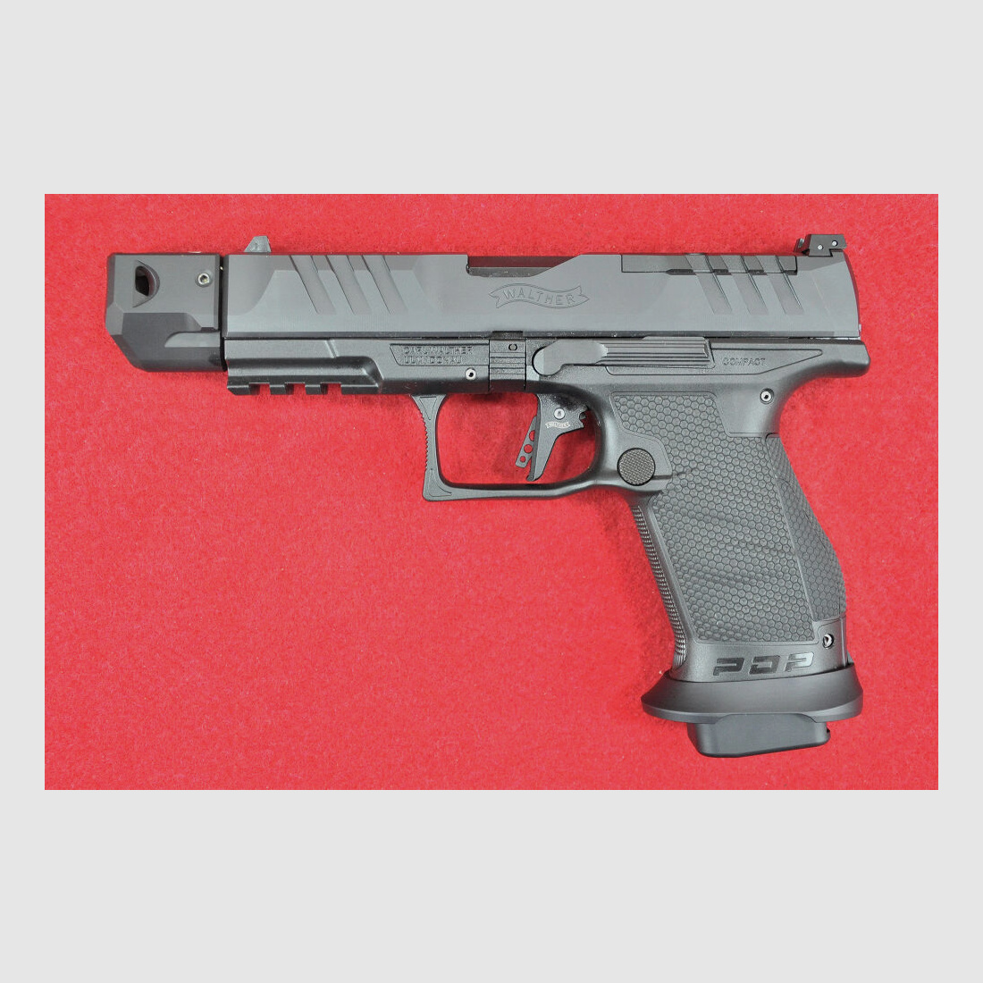 Walther PDP Compact V2 OR Pro SD 4,6" 9mm Luger inkl. AKS Compensator