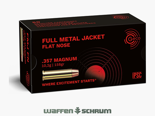 Geco Pełnopłaszczowy Fl. 10,2g - 158gr .357Mag
