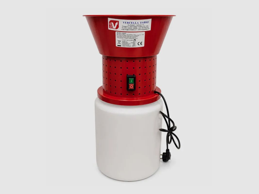 Mulino elettrico per cereali Vercella ET, tanica da 20 L e 4 griglie, immagine 1 di 11