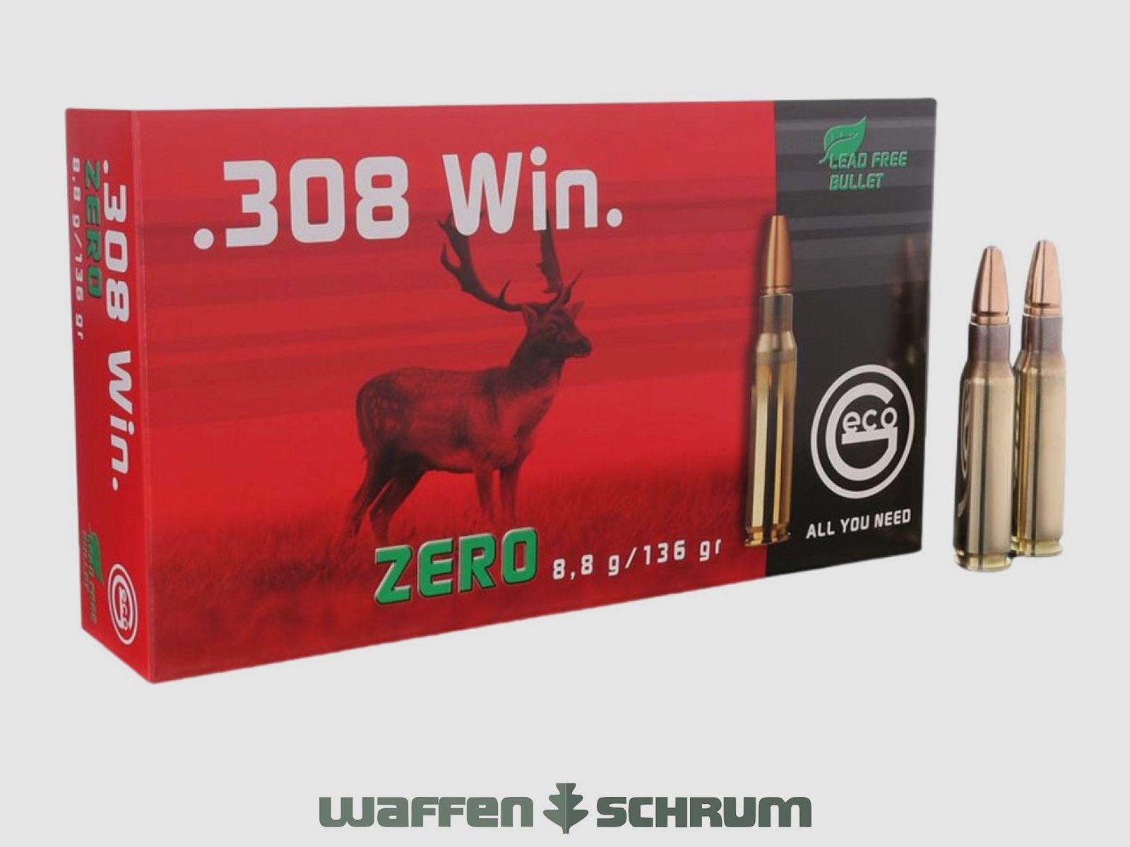 Geco Zero 8,8g - 136gr .308Win