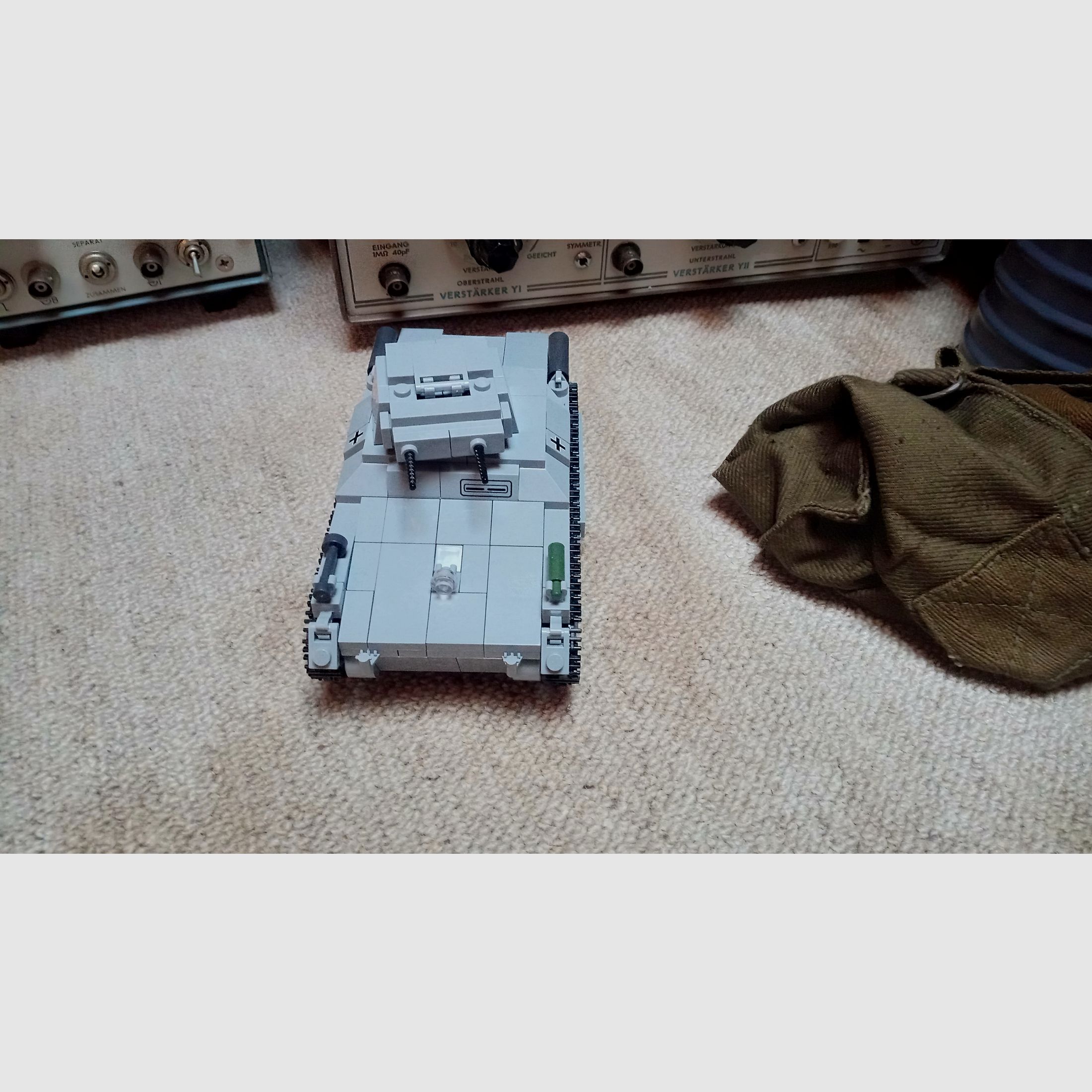 Cobi char allemand WK2 Panzer I / PzKpfw (1) Ausf. A (avec double MG13) briques de construction compatibles Lego Numéro de produit 2474