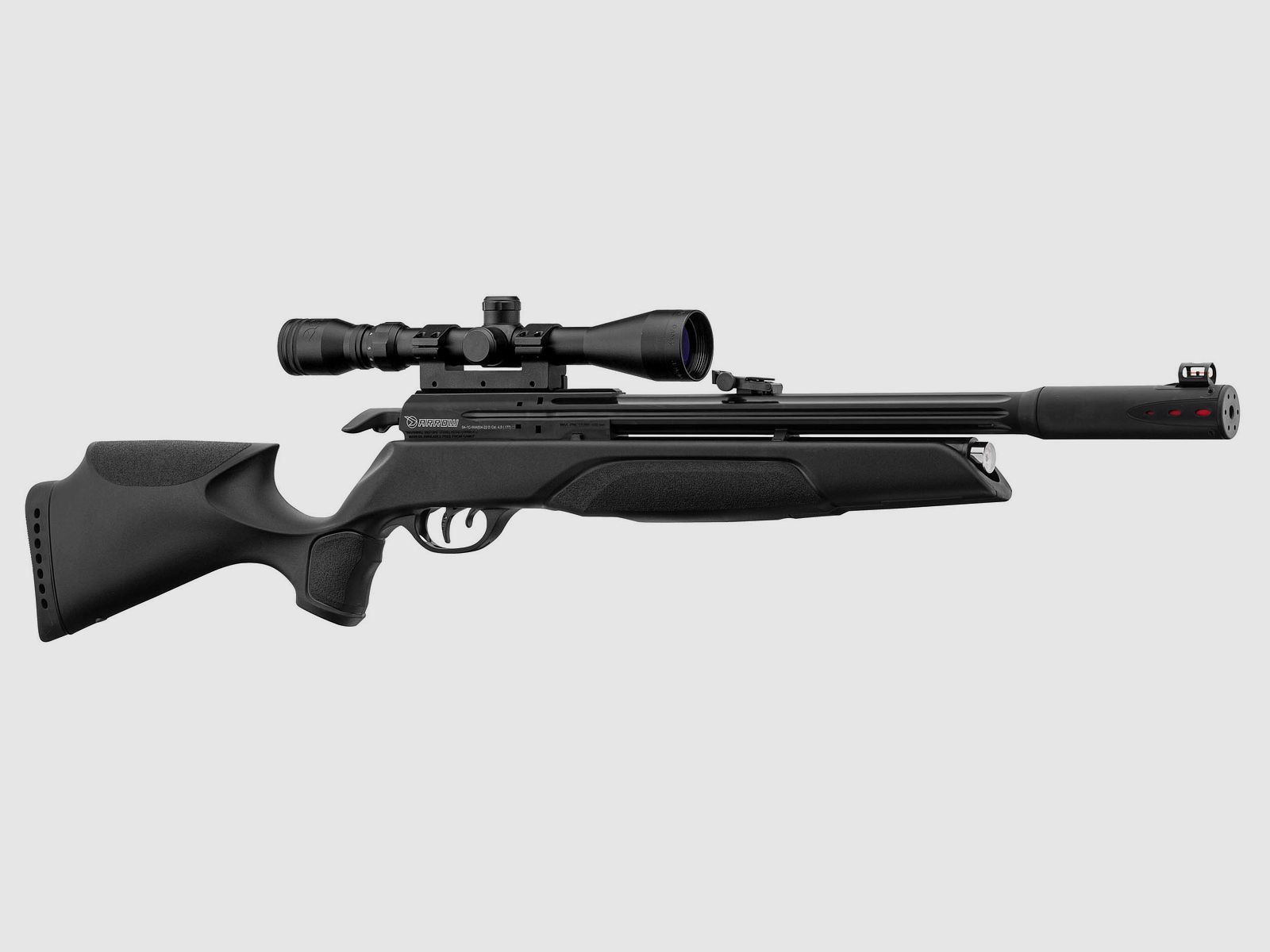 Pack Carabine PCP GAMO Arrow 4.5mm 19.9J + lunette 3-9x40wr + plombs + pompe, image 1 sur 4