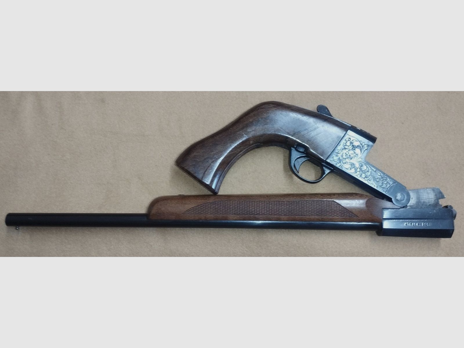 PEDRETTI mod.CAMPER Einlaufgewehr Kal. 8 Lauf 46 cm., Bild 8 von 11