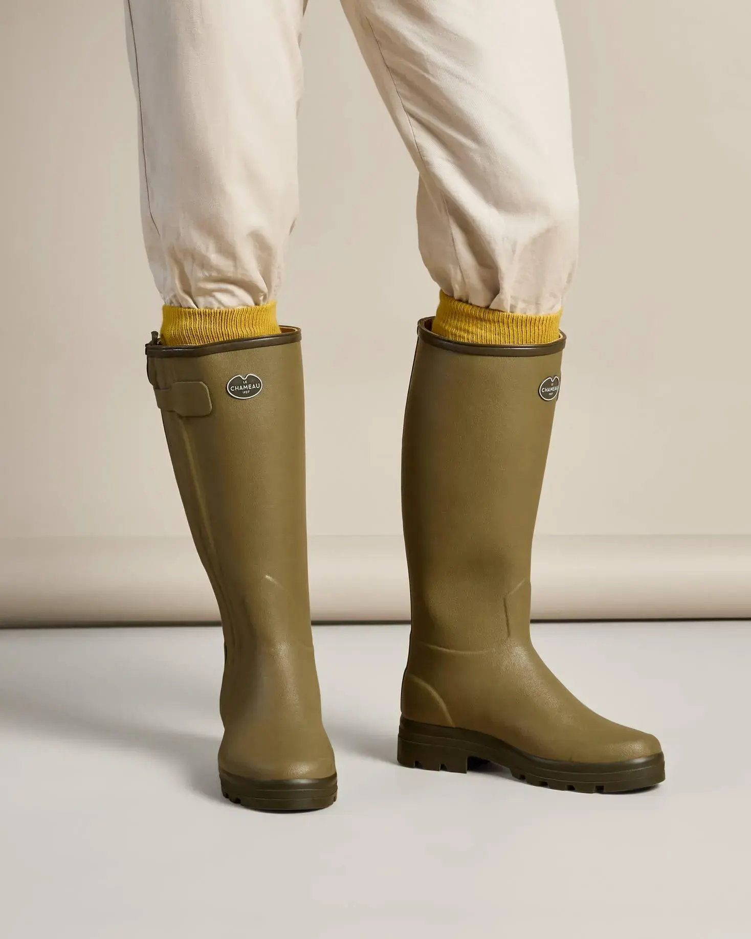 Bottes Chasseur Le Chameau Doublées de Cuir, image 12 sur 16