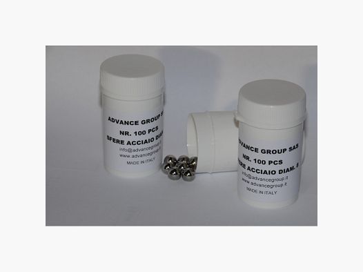 ADVANCE GROUP STAALKOGELS 8 MM VERPAKKING 100 STUKS