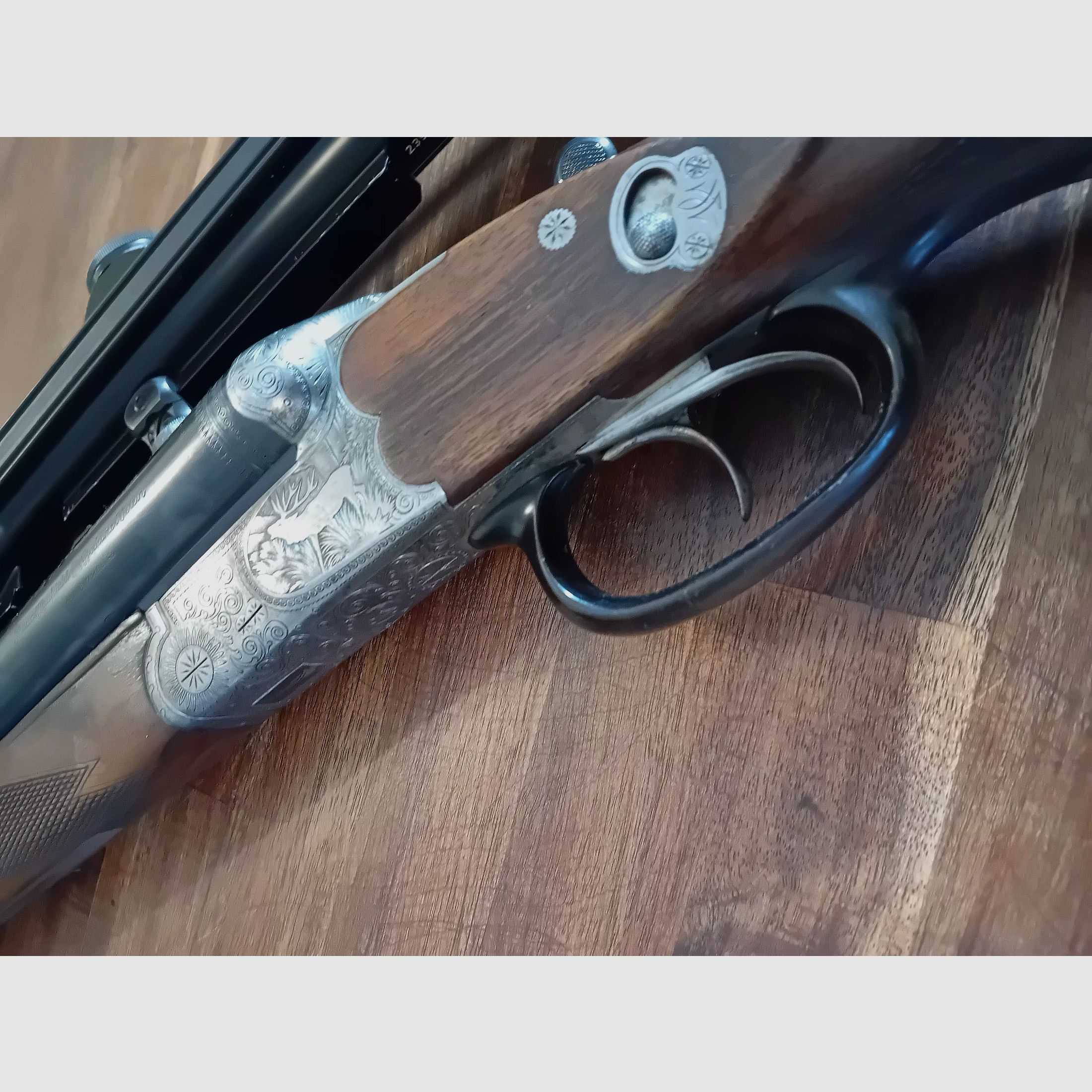 Sauer und Sohn Drilling/ Beretta S 687 Bockflinte 