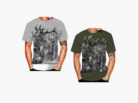 Dual optics T-shirt Wild