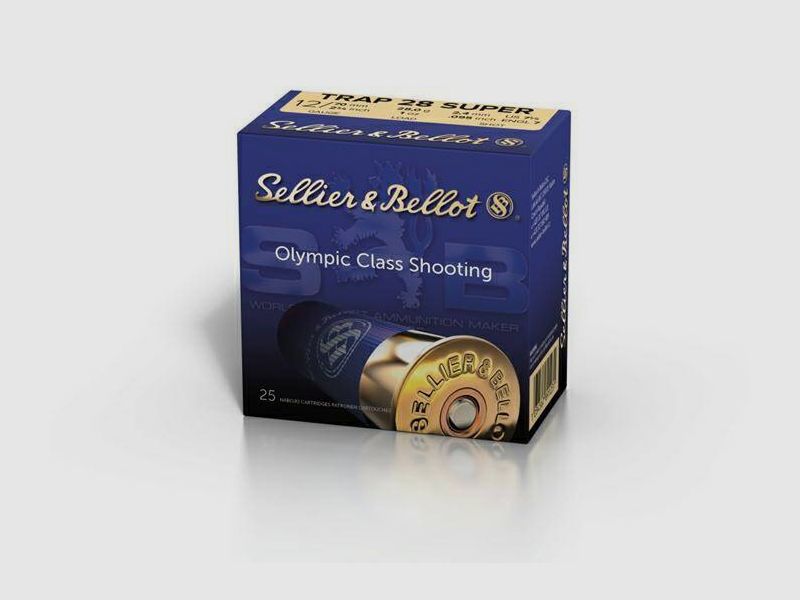 Munizioni 12/70 Trap 28 Super S&B, immagine 1 di 2