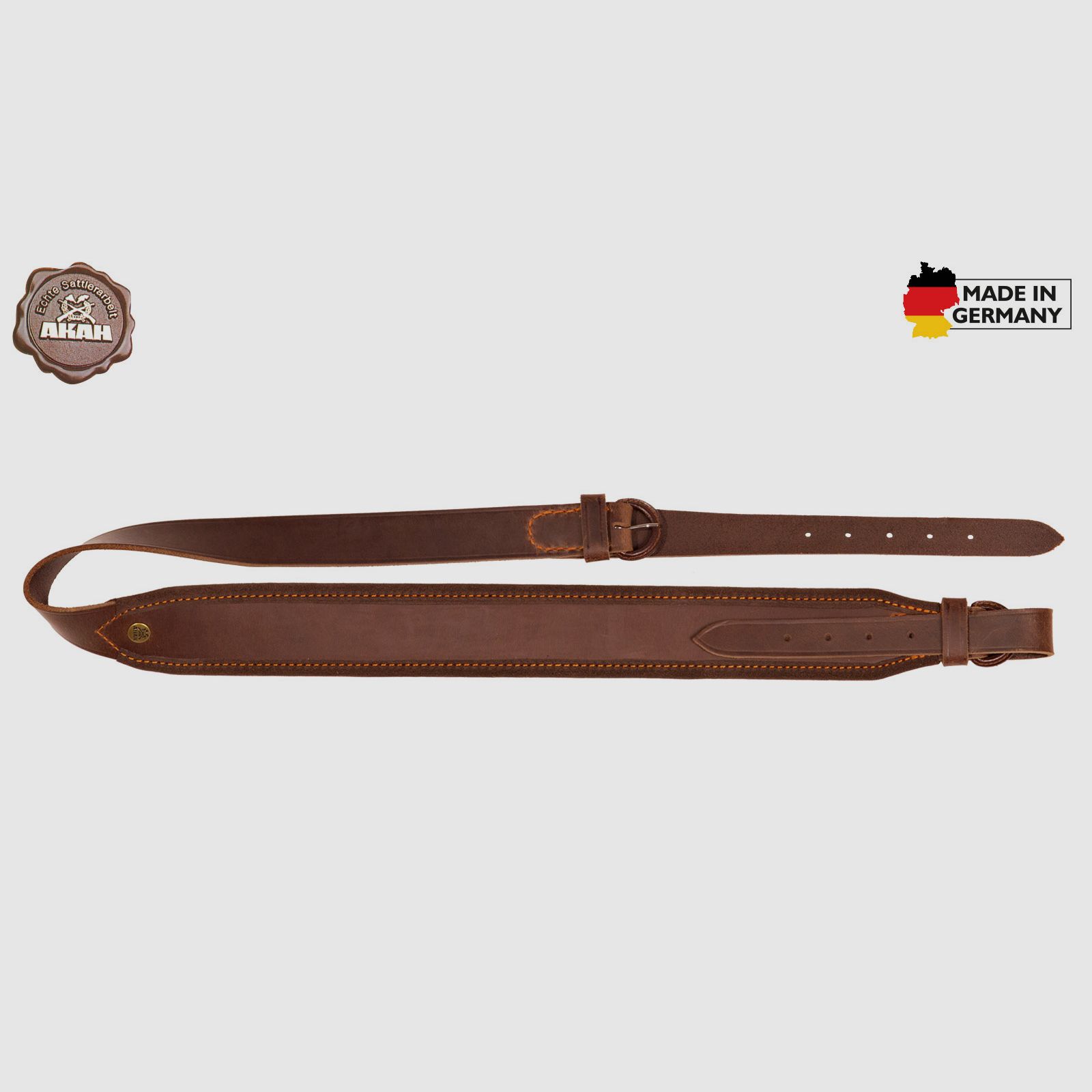 AKAH rifle sling pull-up leather