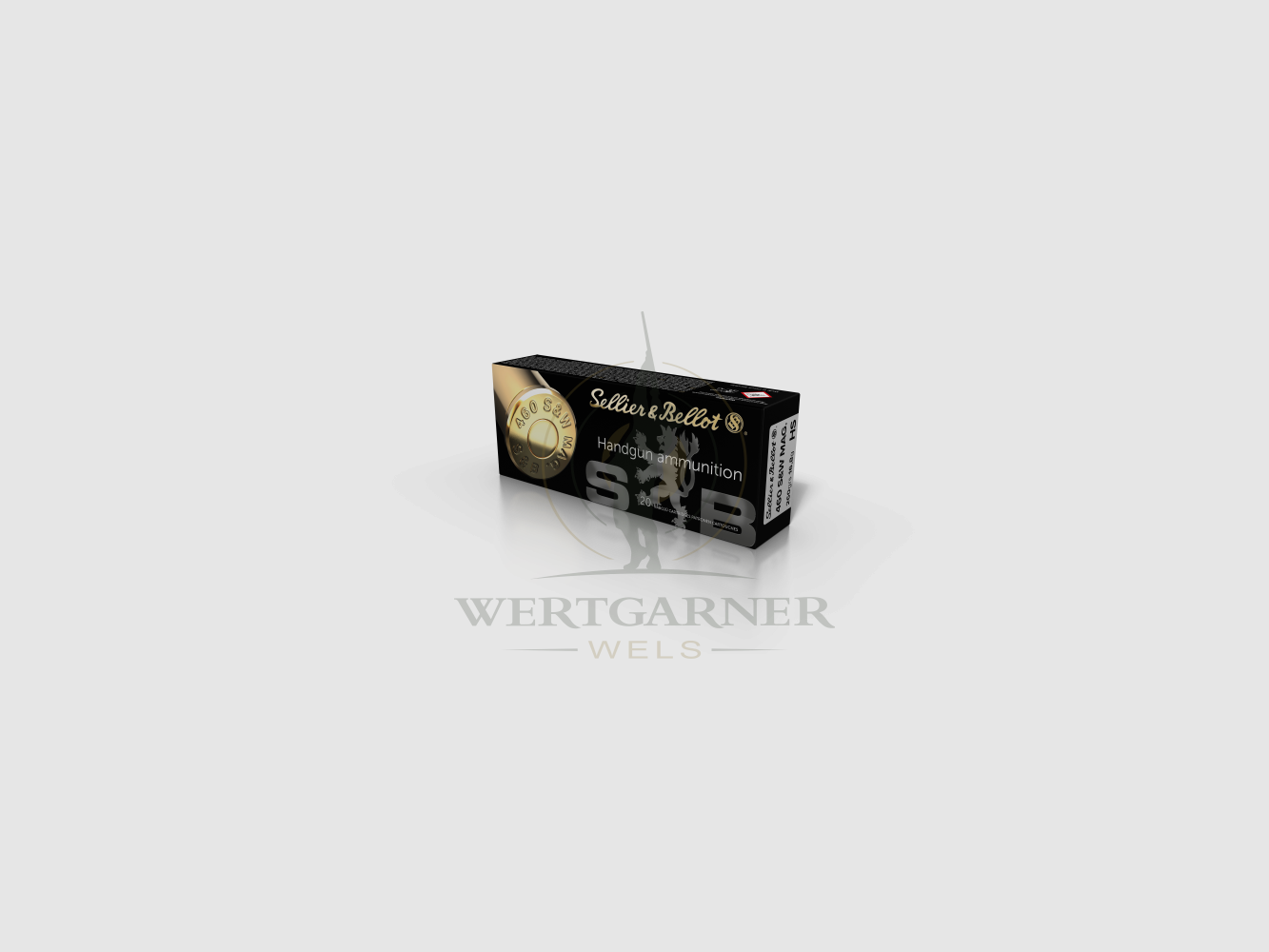 Sellier & Bellot .460 S&W Mag. 16.8g/260grs eXergy Defense 20 pcs/pkg., image 1 of 2