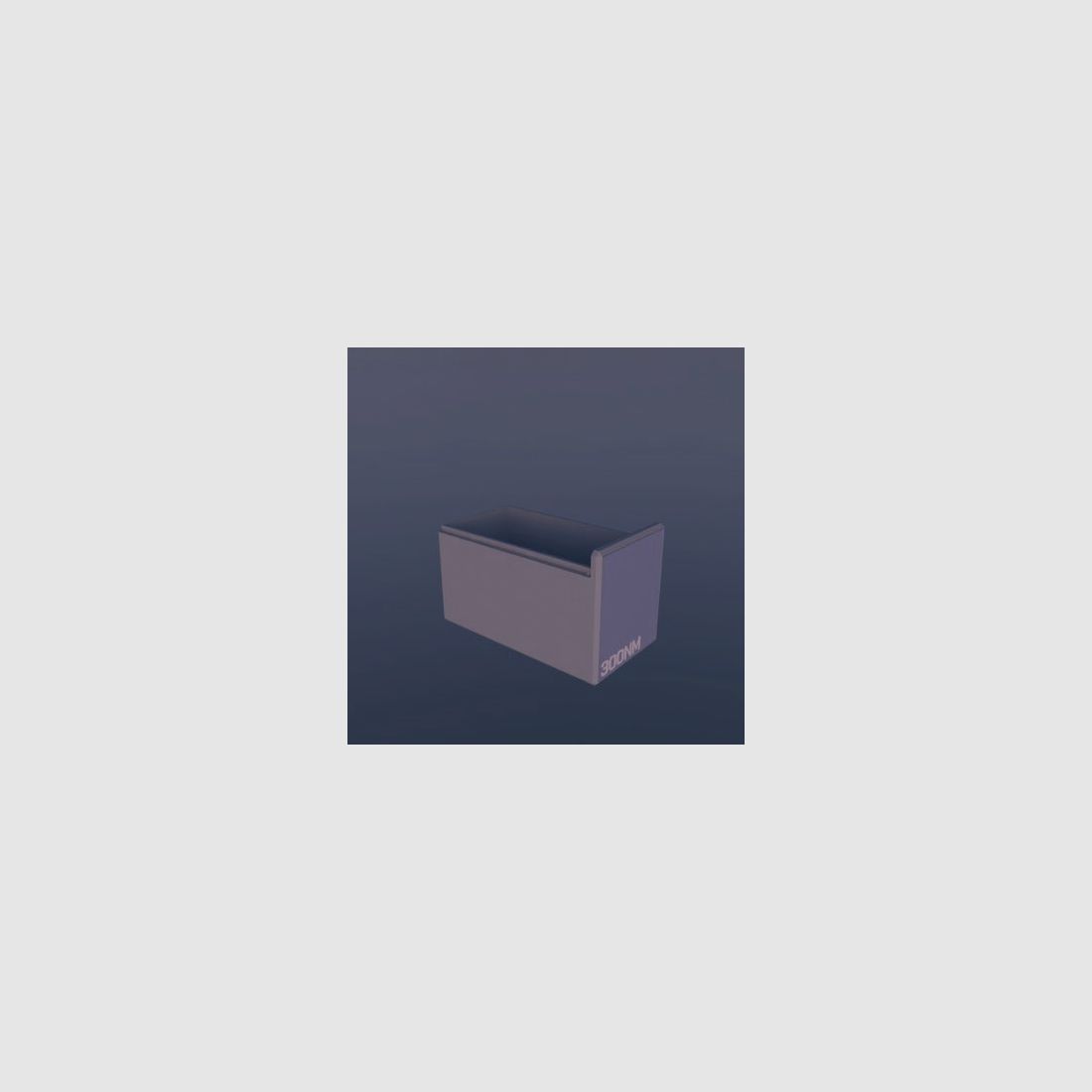 Filamelt Munitionsbox / .300 Norma Magnum / ‘Schiebedeckel’ / Patronenbox, Ammo Box