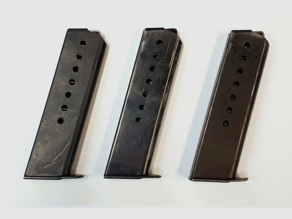 Carl Walther Waffenfabrik Ulm Magazine for Walther P38 Pistol Bundeswehr - 9mm Luger - 8 Rounds - With Arsenal Number