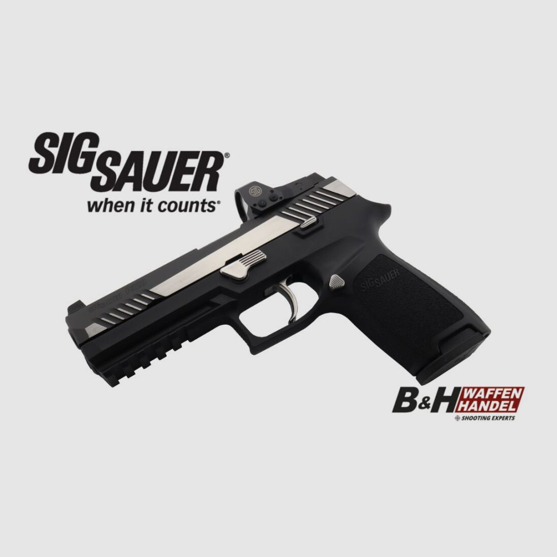 Sig Sauer	 P320 aus dem Mastershop + Romeo1