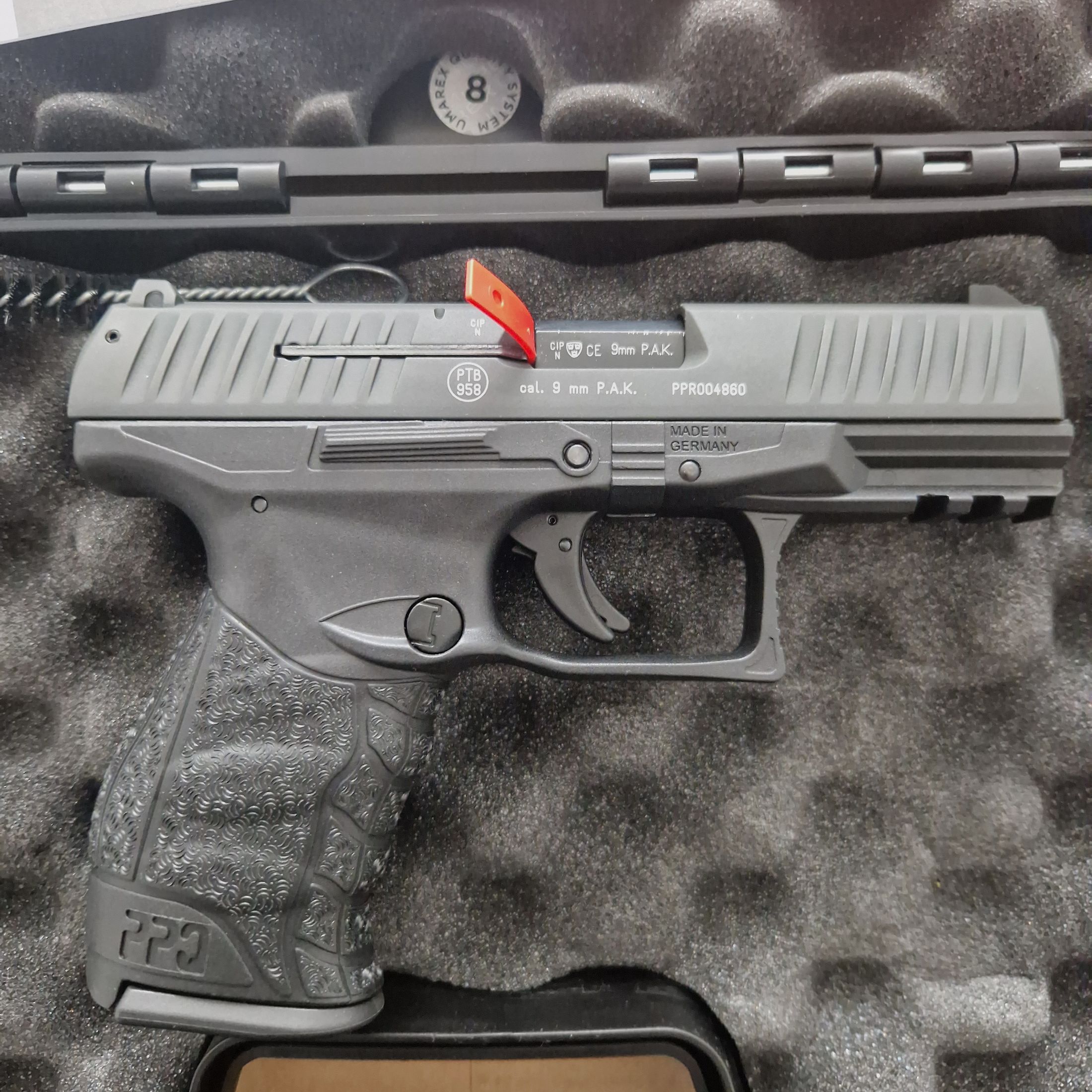Walther PPQ M2 Schreckschuss Pistool 9 mm P.A.K.