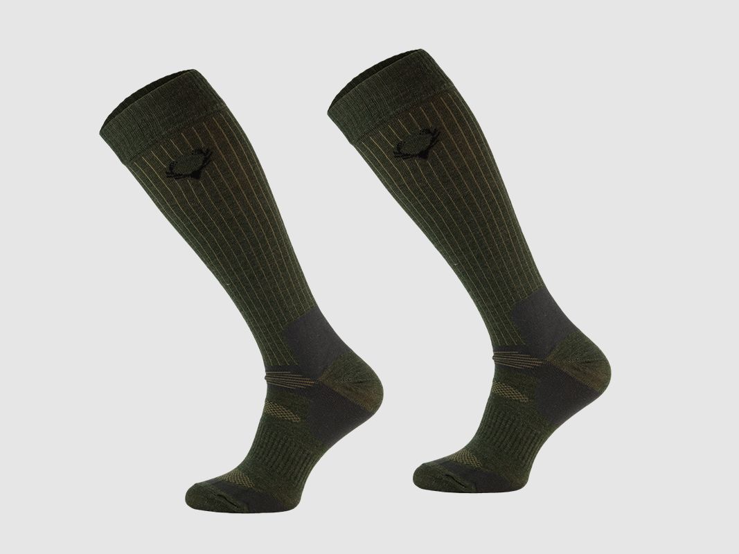 Merino Jagd- und Outdoorsocken - Dünn - SMW2/01 – Schuhgröße: 43-46