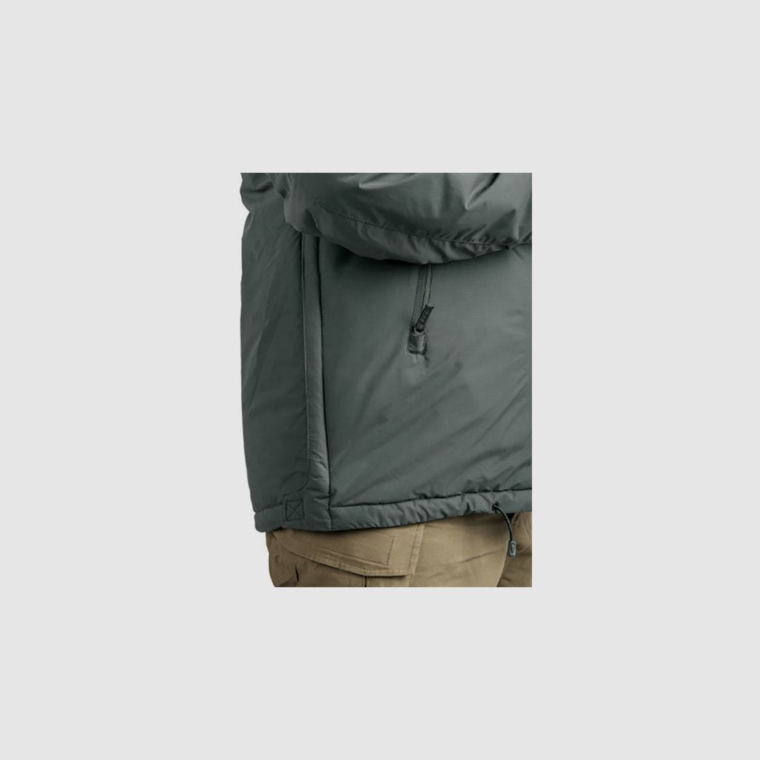 Taktische Winterjacke HUSKY, Climashield Apex 100g, Alpha Green, Bild 3 von 9