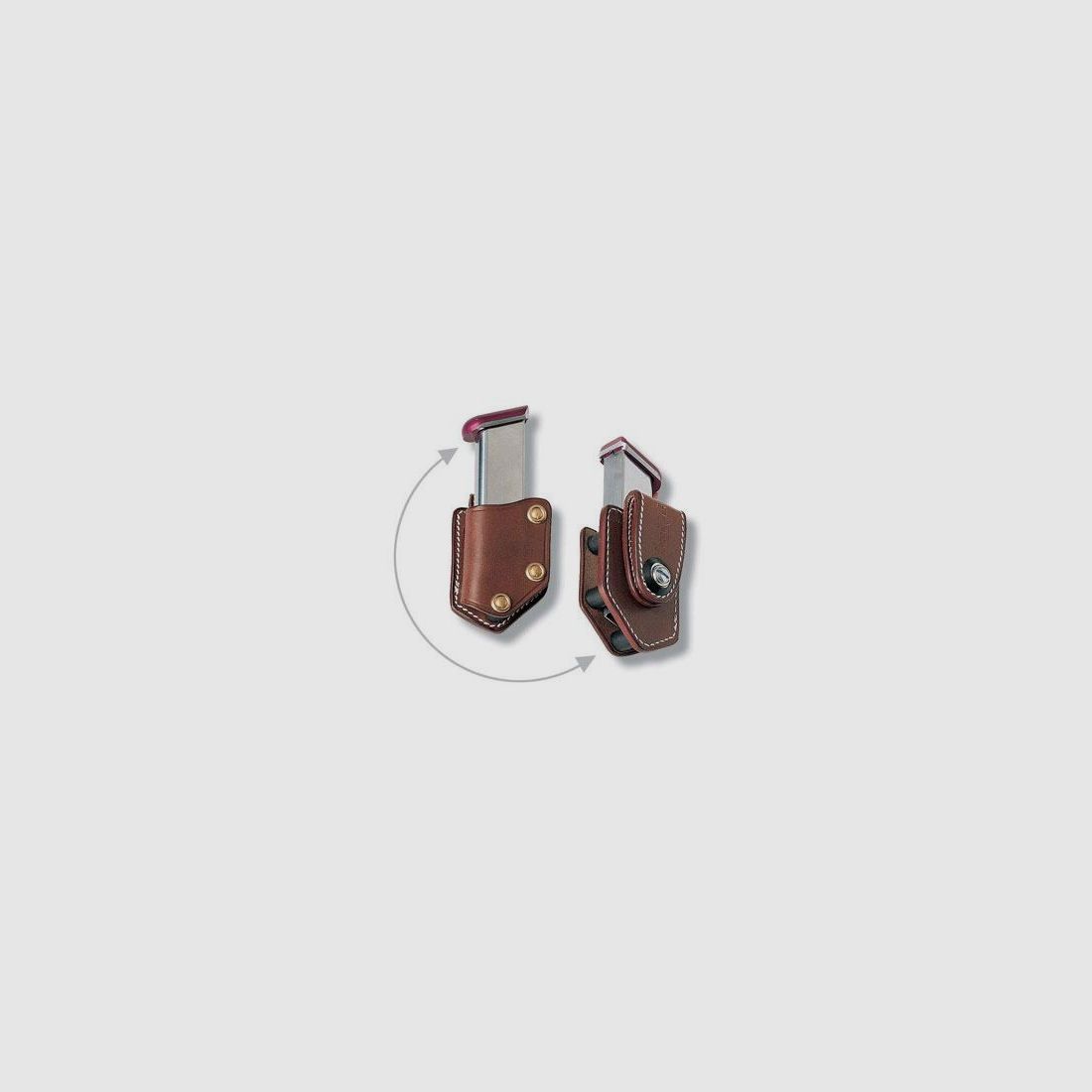 SICKINGER Magazintasche 40/45 zweireihig schwarz 62993 Competition Box